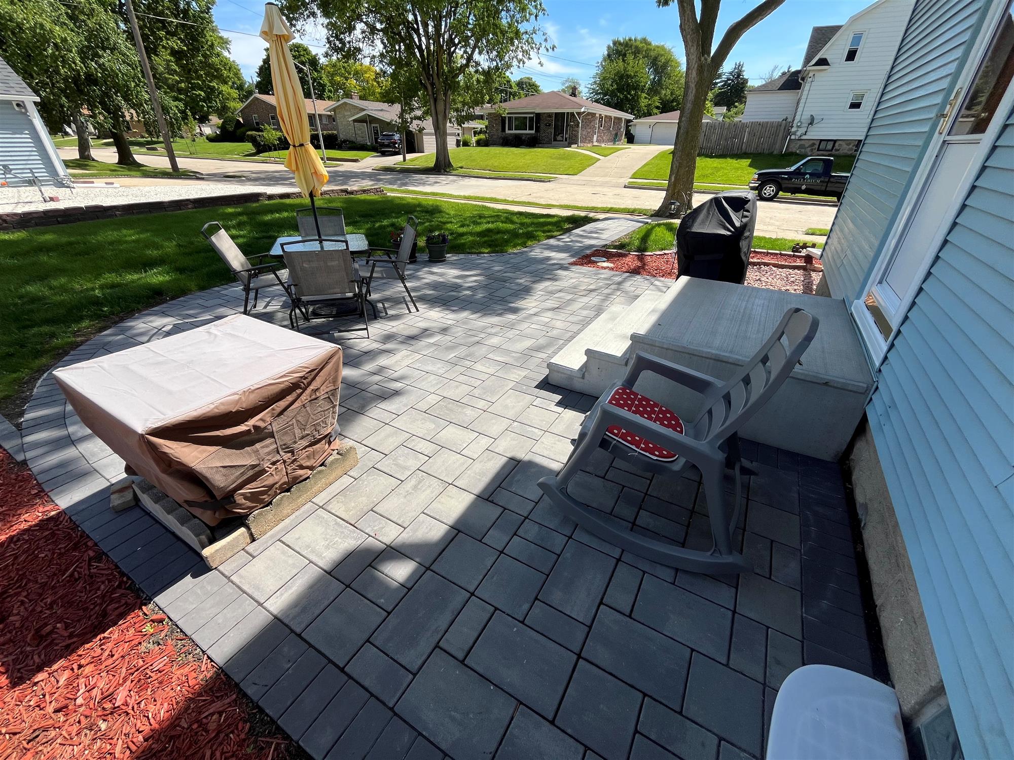 Stylish Patio Seating with Modern Furniture