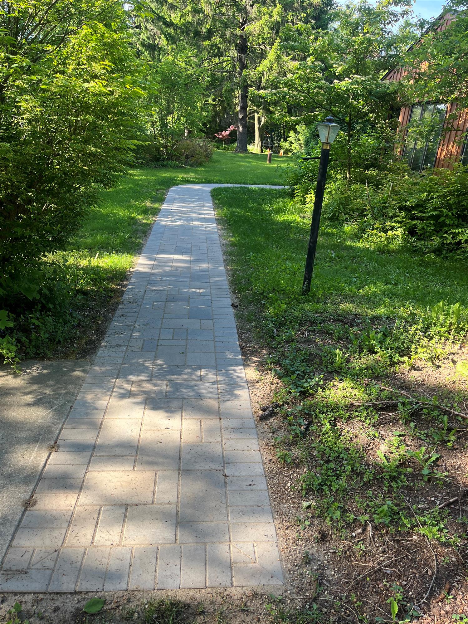 Timeless Brick Pavers for Your Garden Path